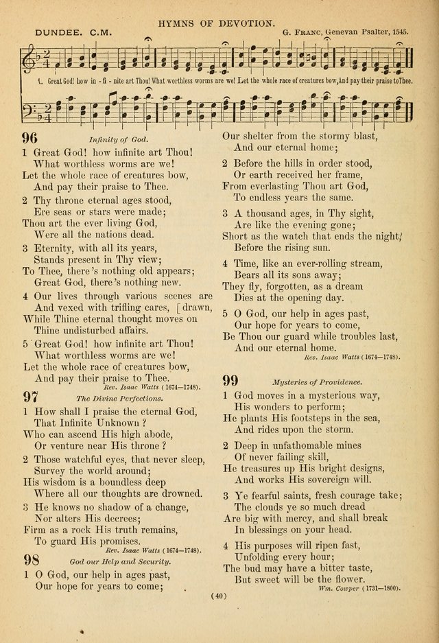 Hymns of the Ages: for Public and Social Worship page 40