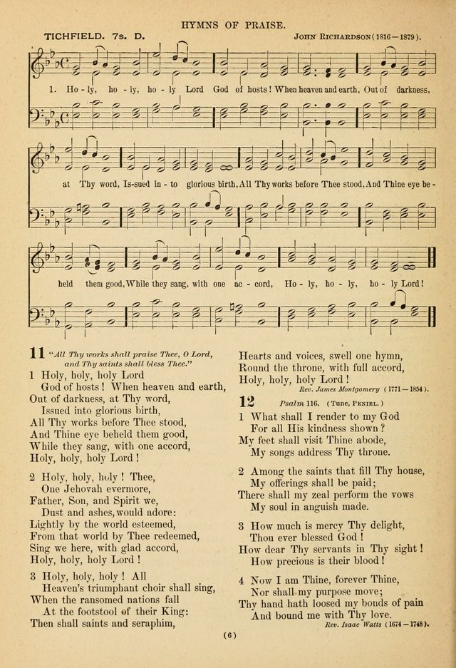 Hymns of the Ages: for Public and Social Worship page 6