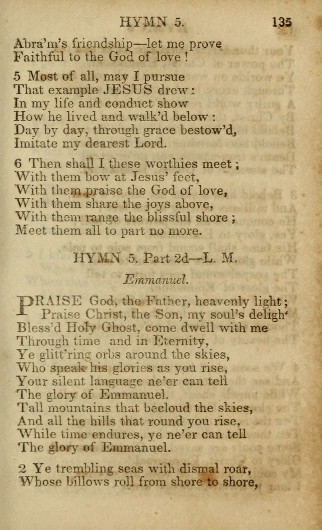 Hymns and Spiritual Songs, Original and Selected, for the Use of Christians. (5th ed.) page 145