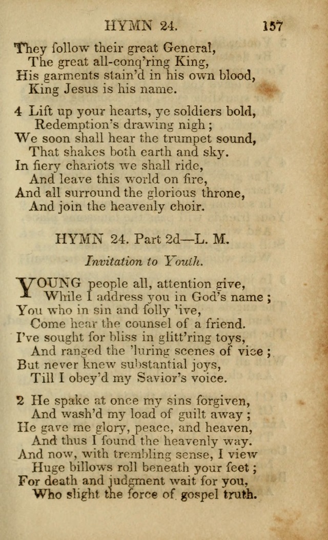 Hymns and Spiritual Songs, Original and Selected, for the Use of Christians. (5th ed.) page 167