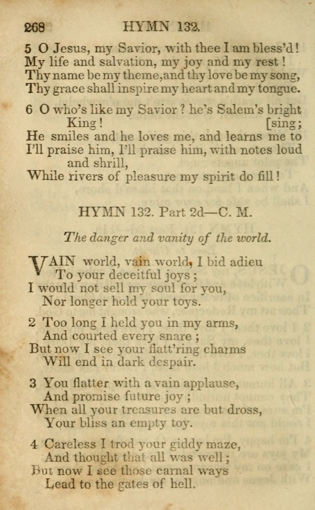 Hymns and Spiritual Songs, Original and Selected, for the Use of Christians. (5th ed.) page 278