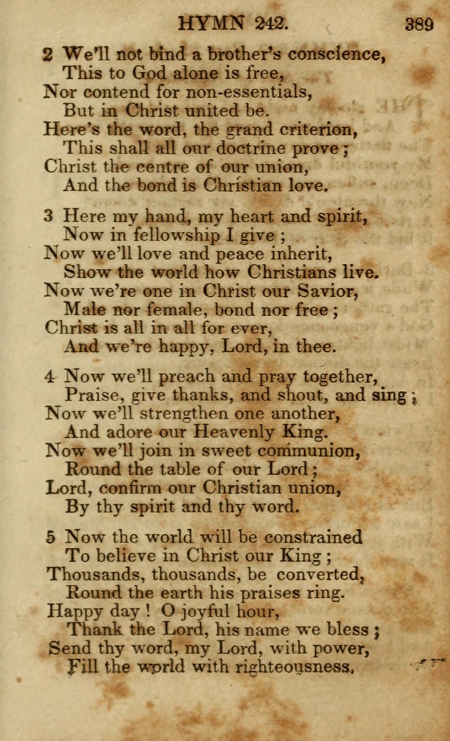 Hymns and Spiritual Songs, Original and Selected, for the Use of Christians. (5th ed.) page 399
