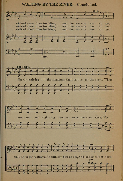 Harvest Bells Nos. 1, 2 and 3: Is filled with new and beautiful songs, suitable for churches, Sunday-schools, revivals and all religious meetings page 165