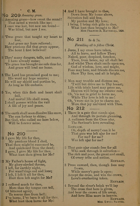 Harvest Bells Nos. 1, 2 and 3: Is filled with new and beautiful songs, suitable for churches, Sunday-schools, revivals and all religious meetings page 203