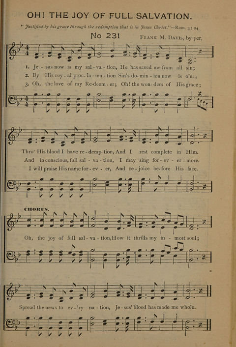 Harvest Bells Nos. 1, 2 and 3: Is filled with new and beautiful songs, suitable for churches, Sunday-schools, revivals and all religious meetings page 223