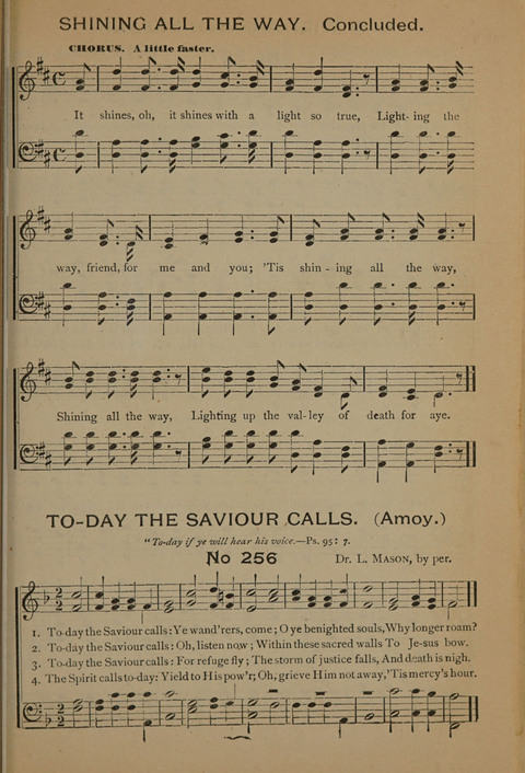 Harvest Bells Nos. 1, 2 and 3: Is filled with new and beautiful songs, suitable for churches, Sunday-schools, revivals and all religious meetings page 251