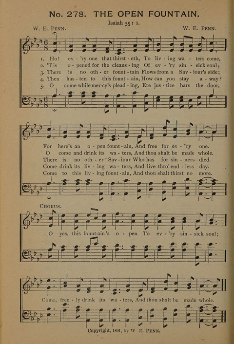 Harvest Bells Nos. 1, 2 and 3: Is filled with new and beautiful songs, suitable for churches, Sunday-schools, revivals and all religious meetings page 272
