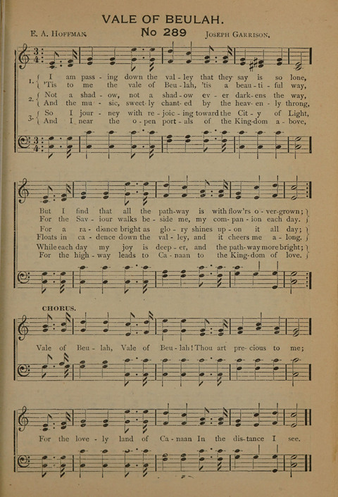 Harvest Bells Nos. 1, 2 and 3: Is filled with new and beautiful songs, suitable for churches, Sunday-schools, revivals and all religious meetings page 283