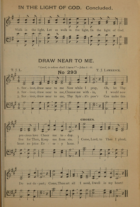 Harvest Bells Nos. 1, 2 and 3: Is filled with new and beautiful songs, suitable for churches, Sunday-schools, revivals and all religious meetings page 287