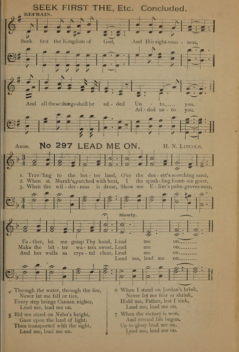 Harvest Bells Nos. 1, 2 and 3: Is filled with new and beautiful songs, suitable for churches, Sunday-schools, revivals and all religious meetings page 291