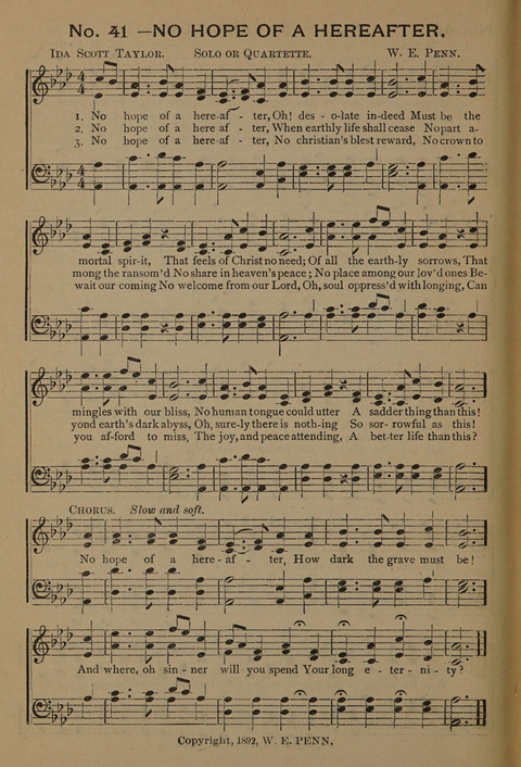 Harvest Bells Nos. 1, 2 and 3: Is filled with new and beautiful songs, suitable for churches, Sunday-schools, revivals and all religious meetings page 388