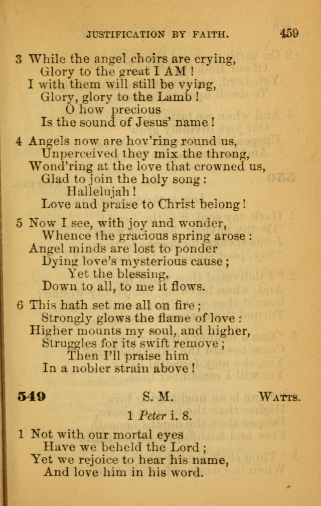 The Hymn Book of the African Methodist Episcopal Church: being a collection of hymns, sacred songs and chants (5th ed.) page 468