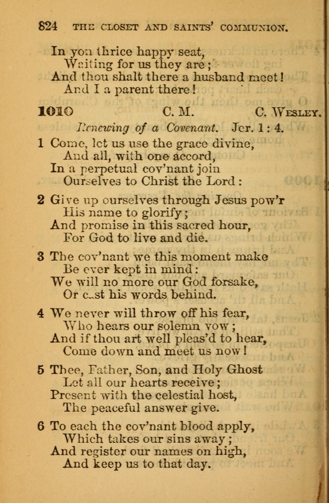 The Hymn Book of the African Methodist Episcopal Church: being a collection of hymns, sacred songs and chants (5th ed.) page 833