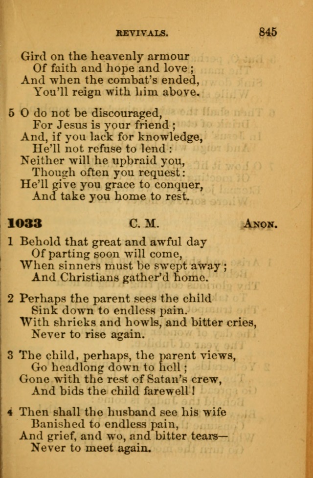 The Hymn Book of the African Methodist Episcopal Church: being a collection of hymns, sacred songs and chants (5th ed.) page 854