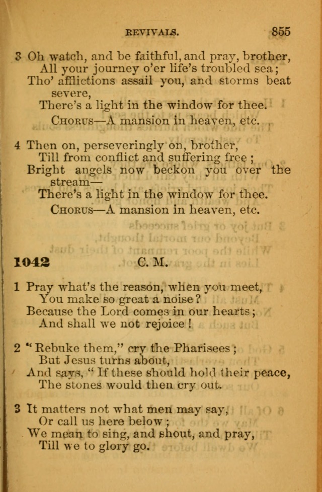 The Hymn Book of the African Methodist Episcopal Church: being a collection of hymns, sacred songs and chants (5th ed.) page 864