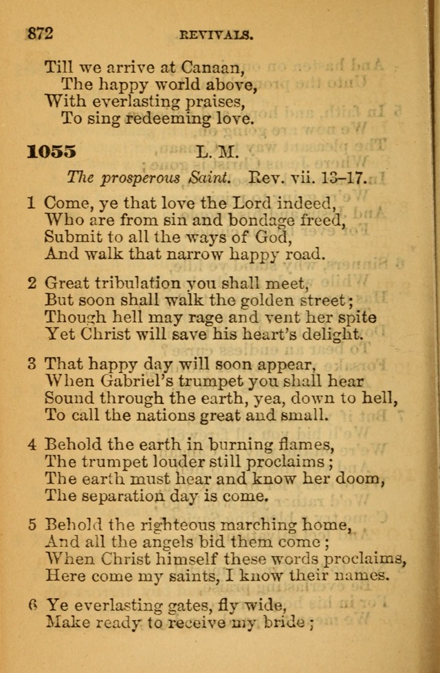 The Hymn Book of the African Methodist Episcopal Church: being a collection of hymns, sacred songs and chants (5th ed.) page 881