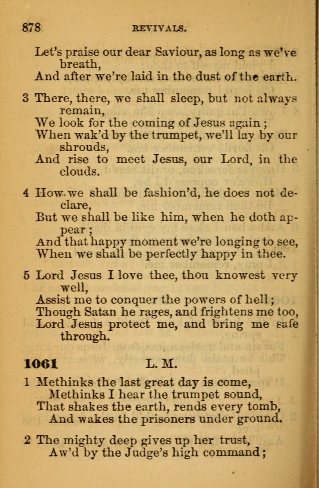 The Hymn Book of the African Methodist Episcopal Church: being a collection of hymns, sacred songs and chants (5th ed.) page 887