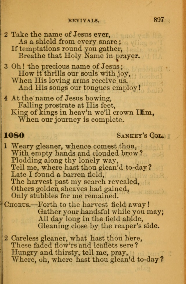 The Hymn Book of the African Methodist Episcopal Church: being a collection of hymns, sacred songs and chants (5th ed.) page 906
