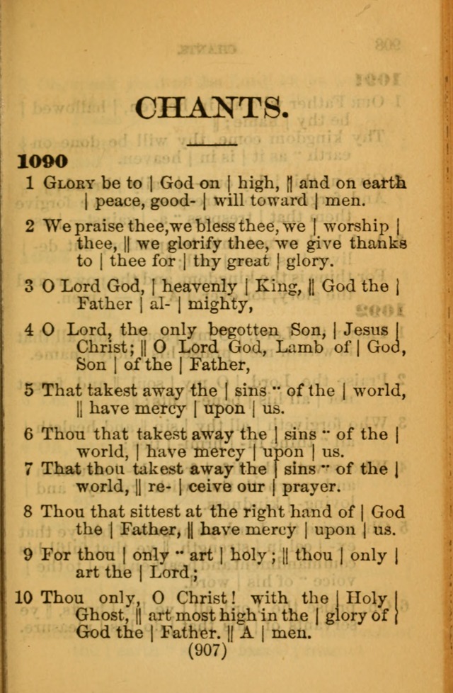 The Hymn Book of the African Methodist Episcopal Church: being a collection of hymns, sacred songs and chants (5th ed.) page 916
