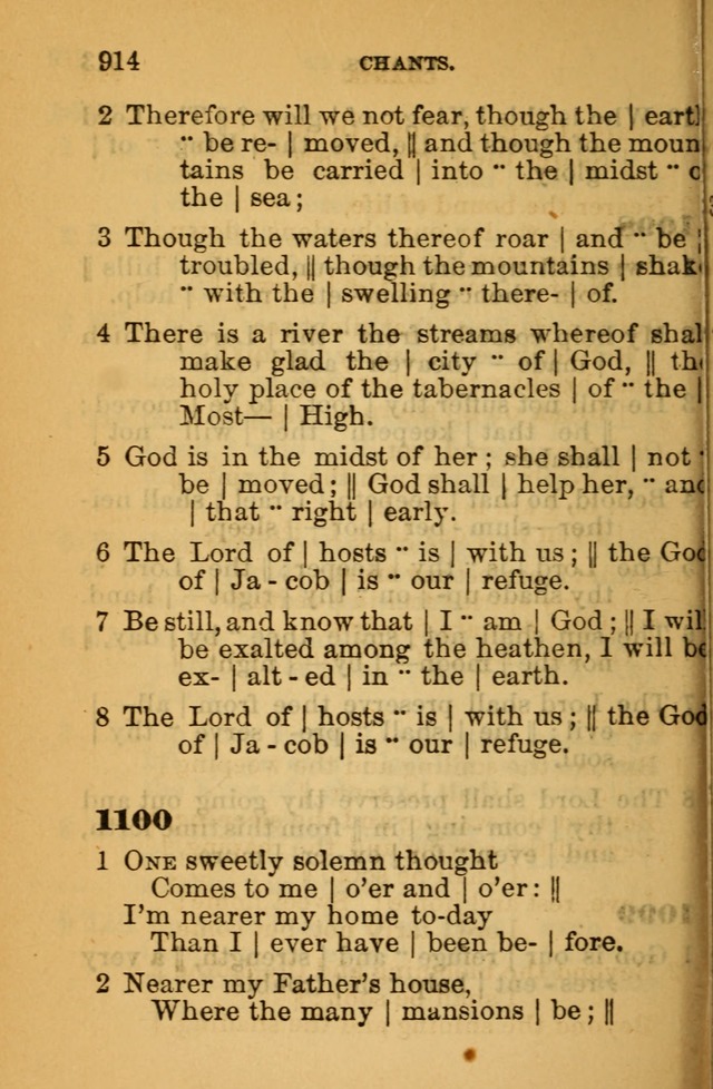 The Hymn Book of the African Methodist Episcopal Church: being a collection of hymns, sacred songs and chants (5th ed.) page 923