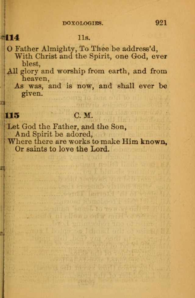 The Hymn Book of the African Methodist Episcopal Church: being a collection of hymns, sacred songs and chants (5th ed.) page 930
