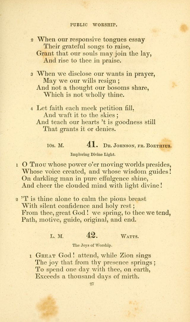 Hymn Book for Christian Worship. 8th ed. page 70