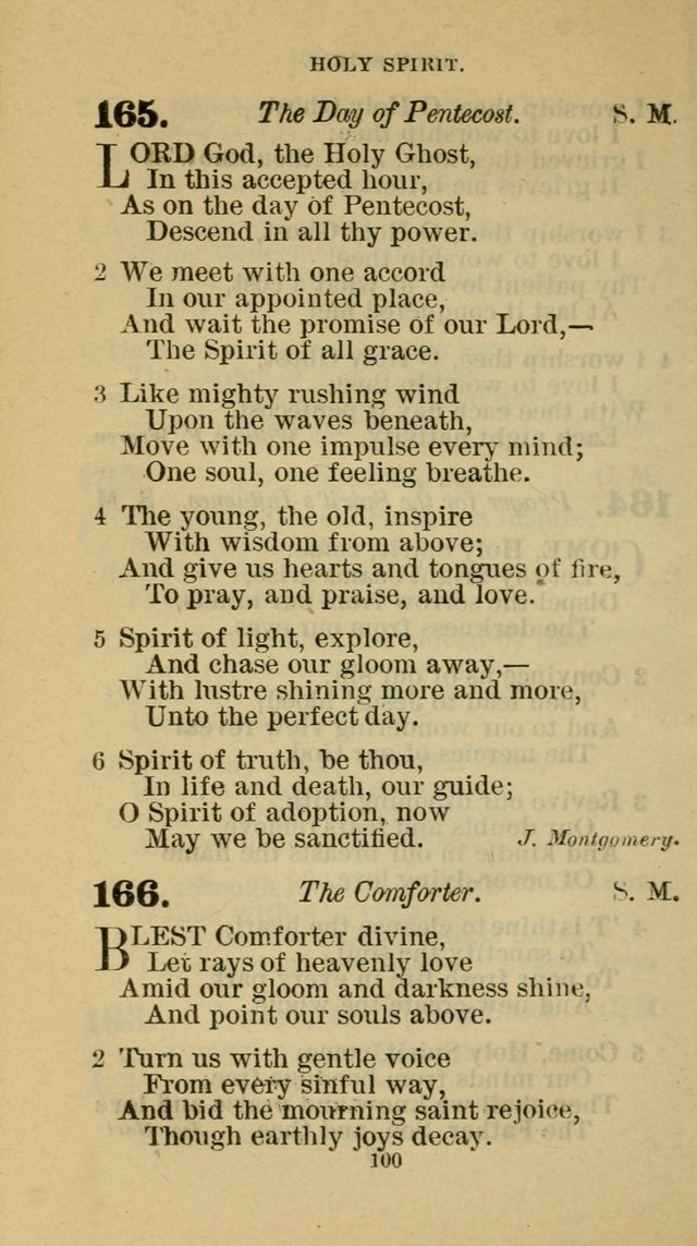 Hymn-Book of the Evangelical Association page 111