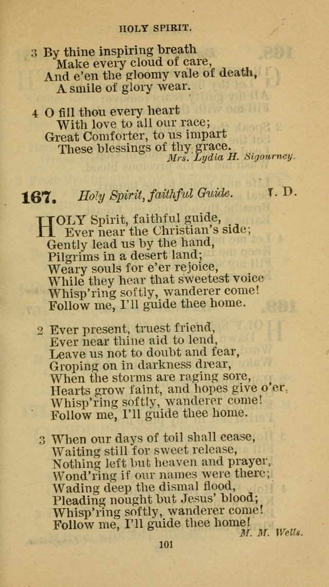 Hymn-Book of the Evangelical Association page 112