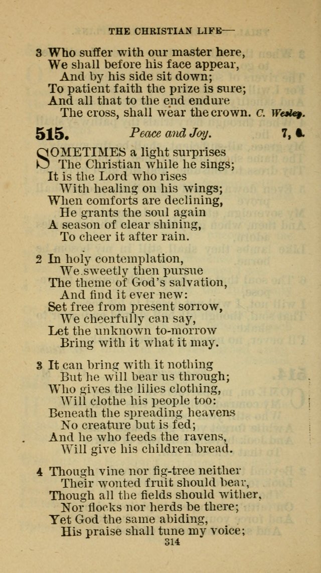 Hymn-Book of the Evangelical Association page 325
