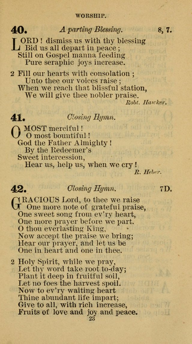 Hymn-Book of the Evangelical Association page 34