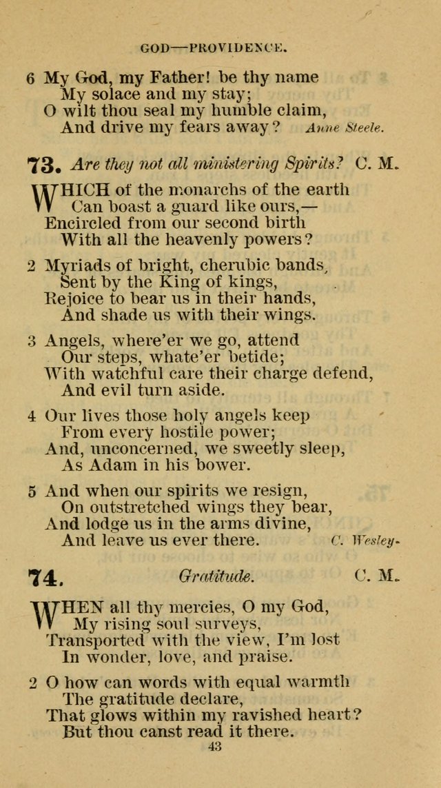 Hymn-Book of the Evangelical Association page 54
