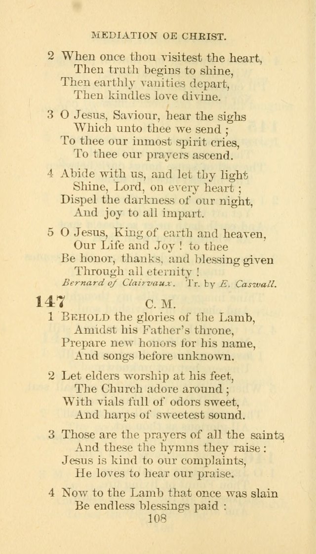 Hymn Book of the Methodist Episcopal Church, South page 115