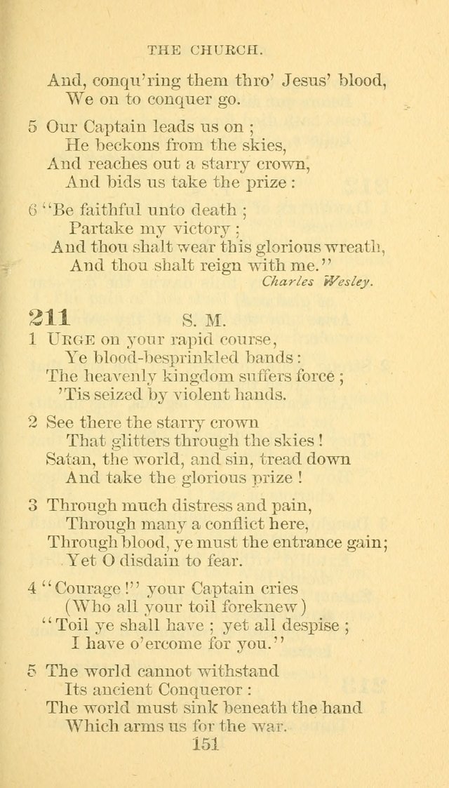 Hymn Book of the Methodist Episcopal Church, South page 158