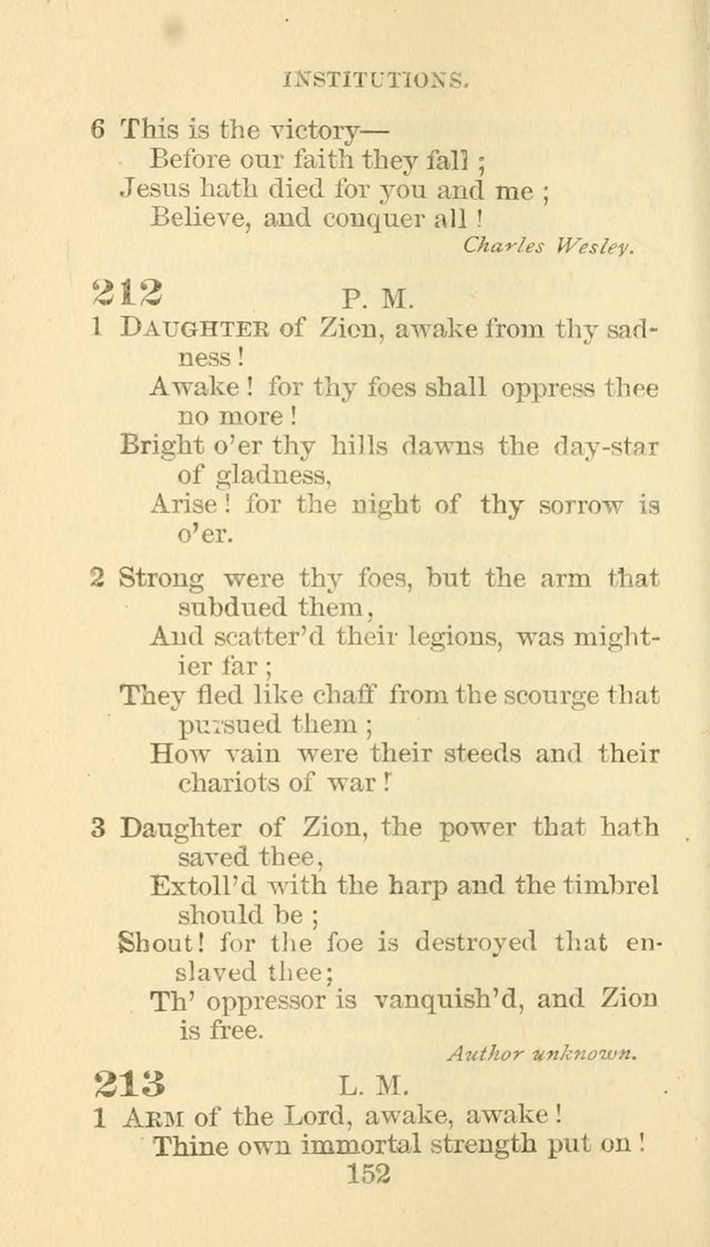 Hymn Book of the Methodist Episcopal Church, South page 159