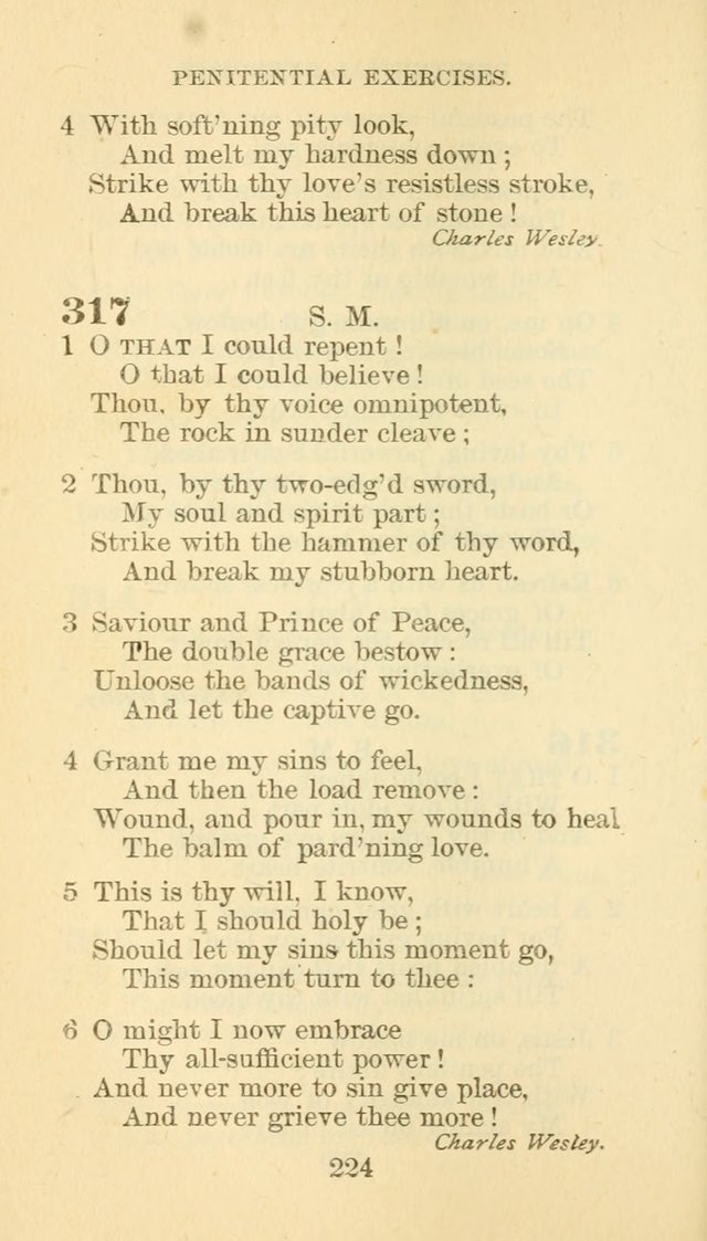 Hymn Book of the Methodist Episcopal Church, South page 231