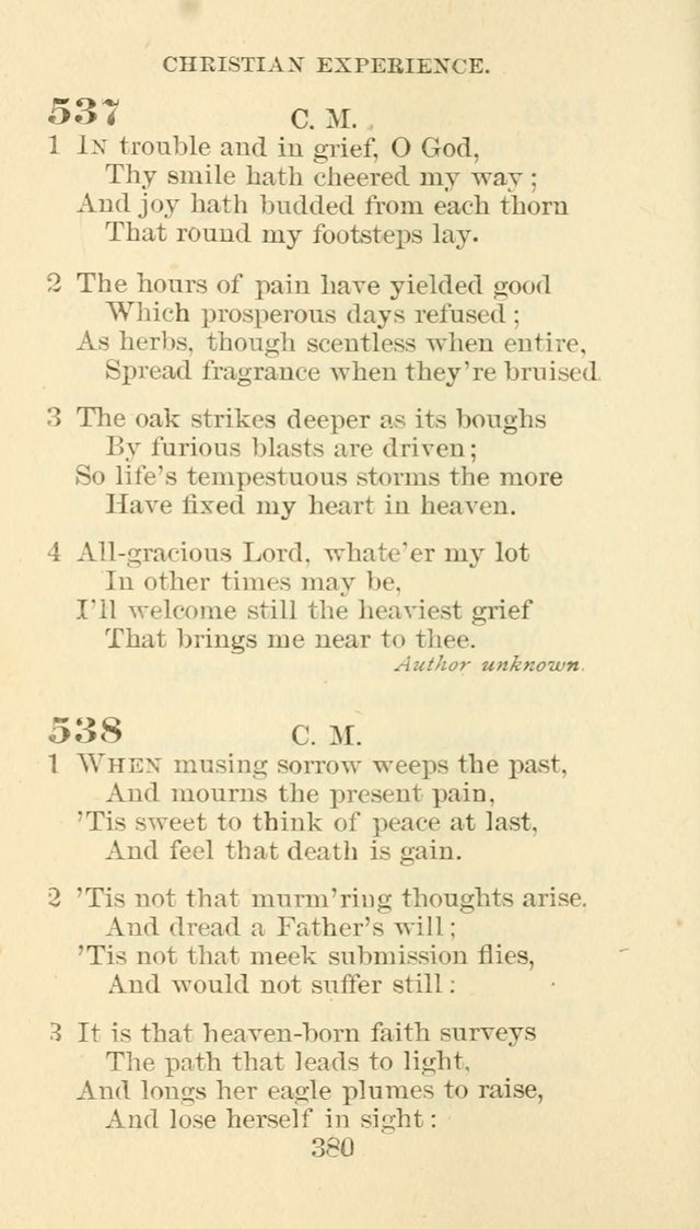 Hymn Book of the Methodist Episcopal Church, South page 387