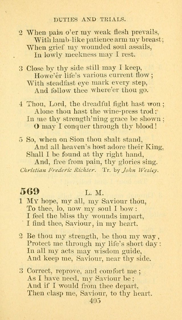 Hymn Book of the Methodist Episcopal Church, South page 412