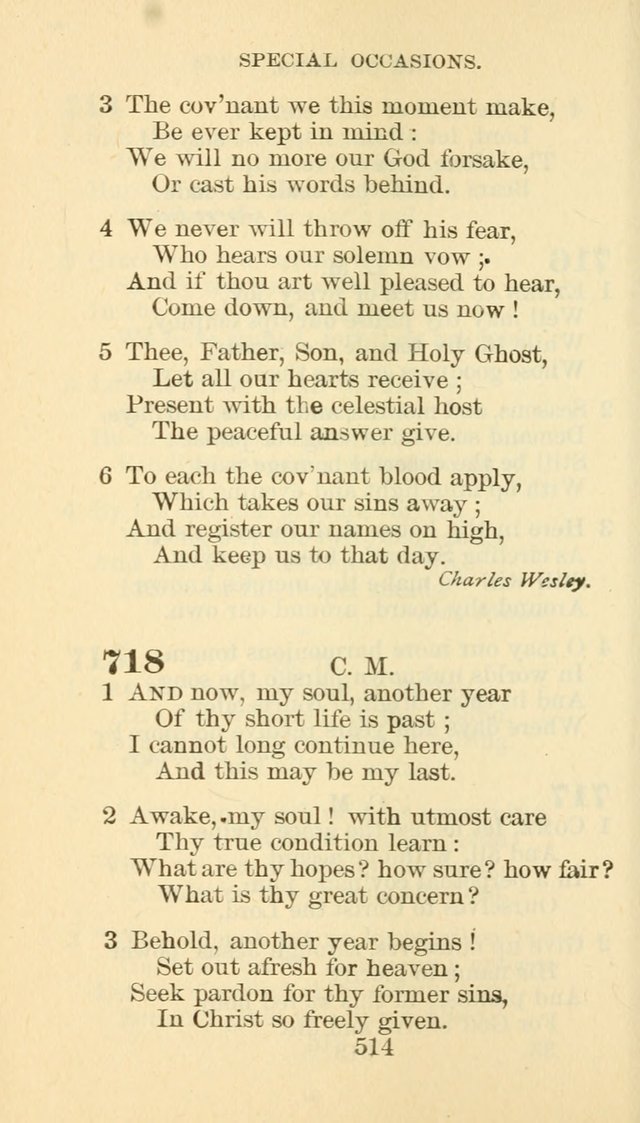 Hymn Book of the Methodist Episcopal Church, South page 521
