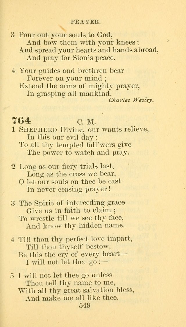 Hymn Book of the Methodist Episcopal Church, South page 556