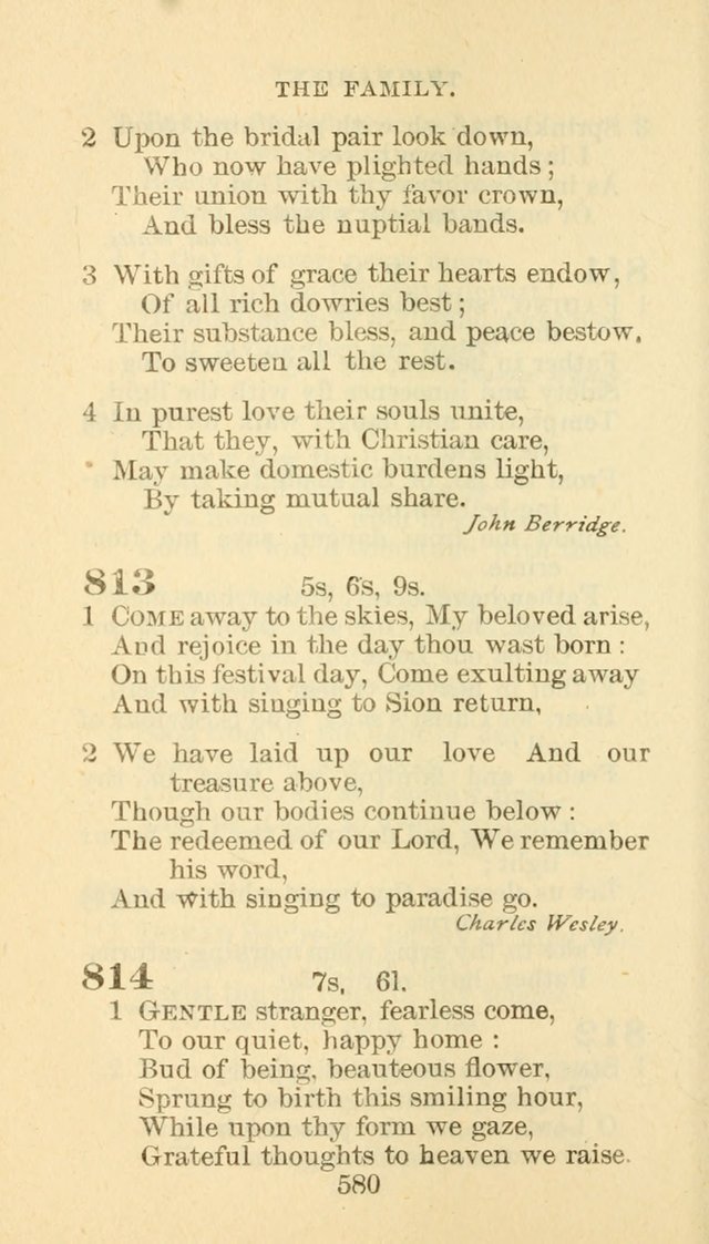 Hymn Book of the Methodist Episcopal Church, South page 587