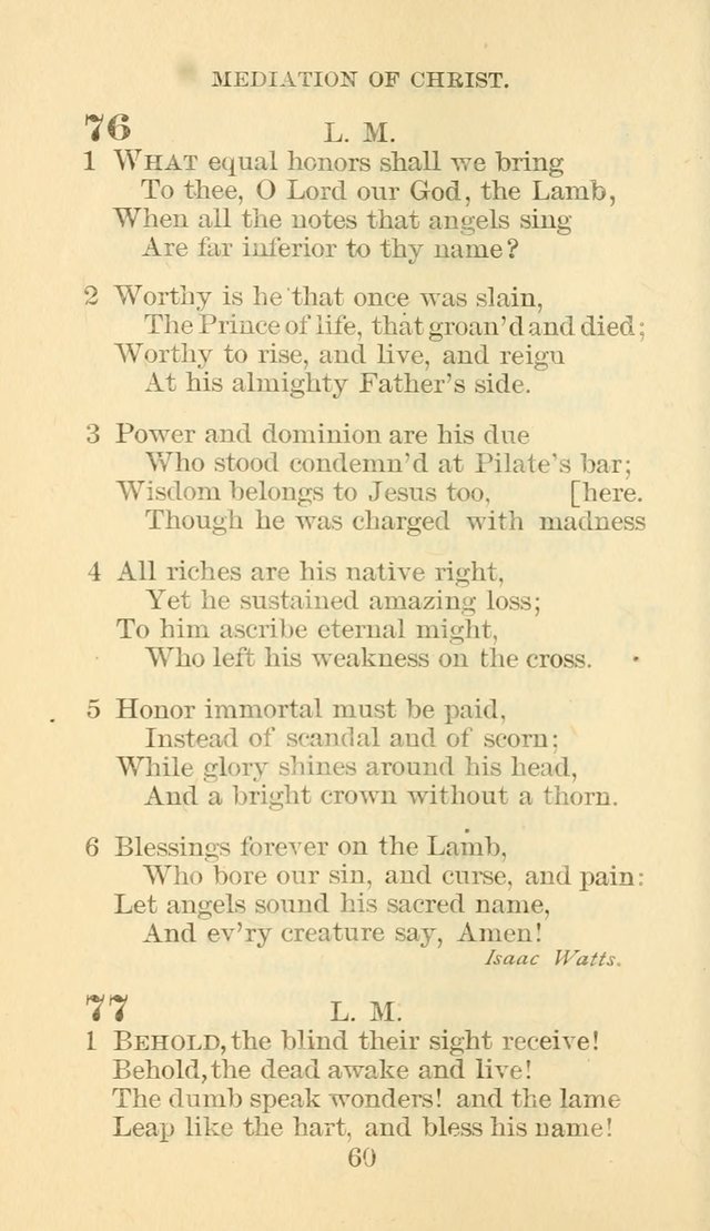 Hymn Book of the Methodist Episcopal Church, South page 67