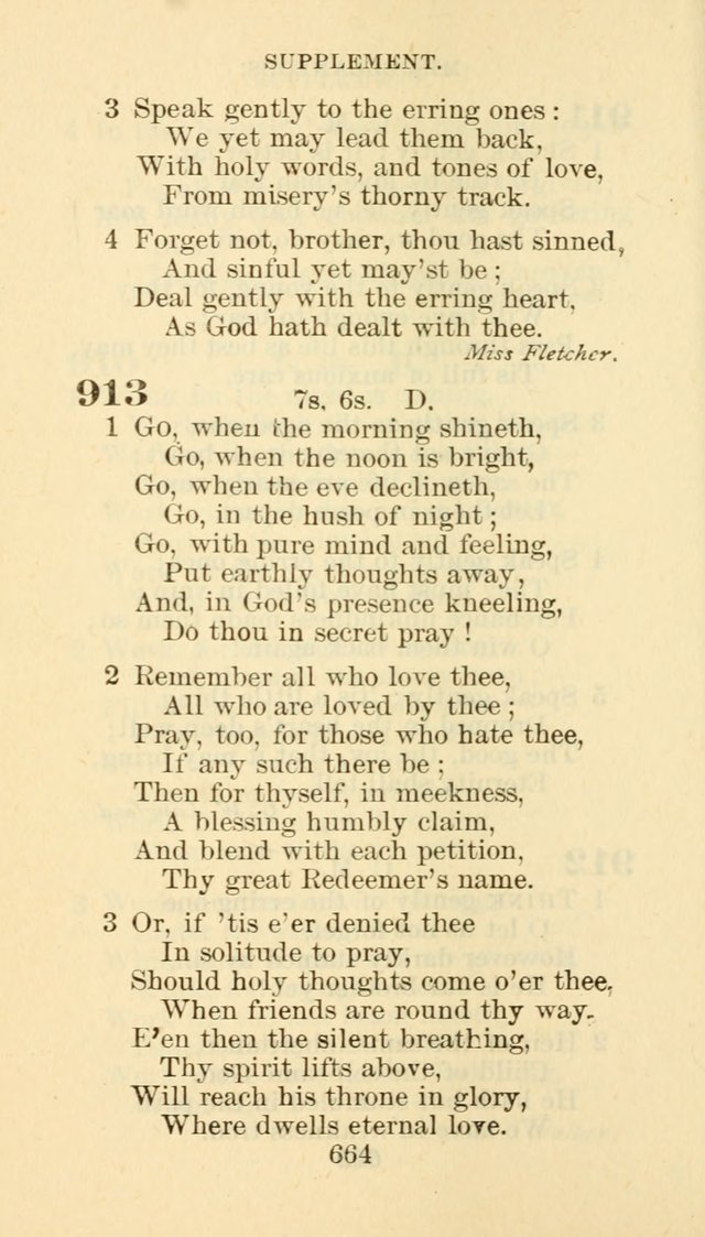 Hymn Book of the Methodist Episcopal Church, South page 671