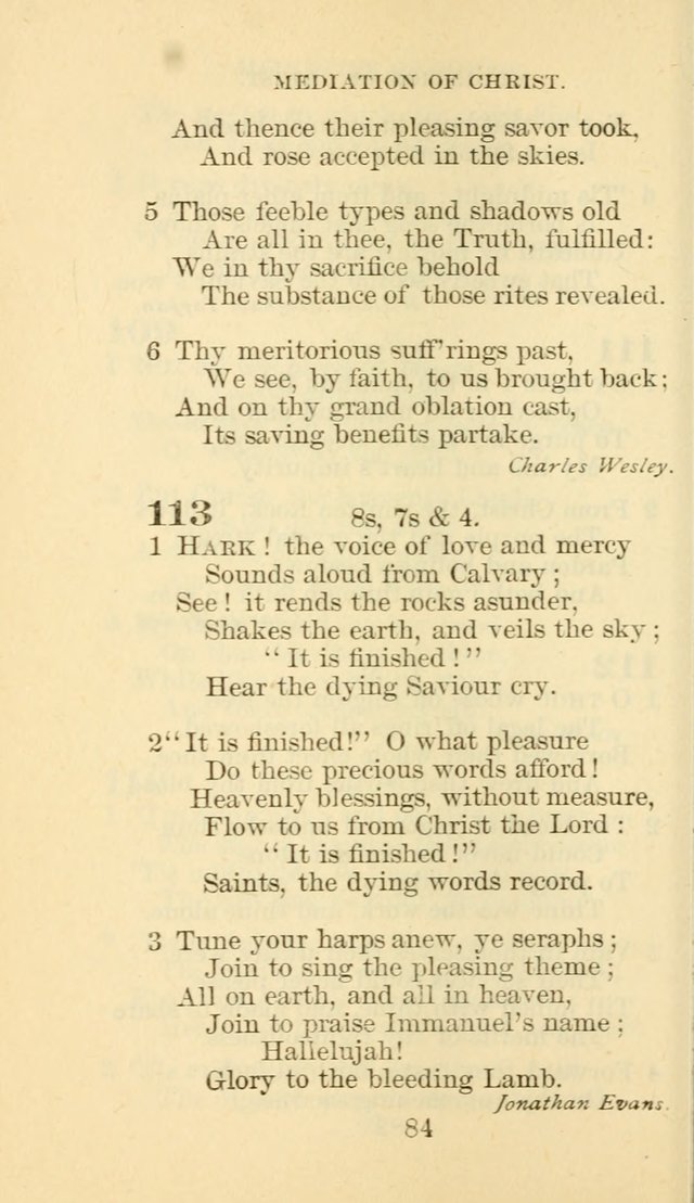 Hymn Book of the Methodist Episcopal Church, South page 91