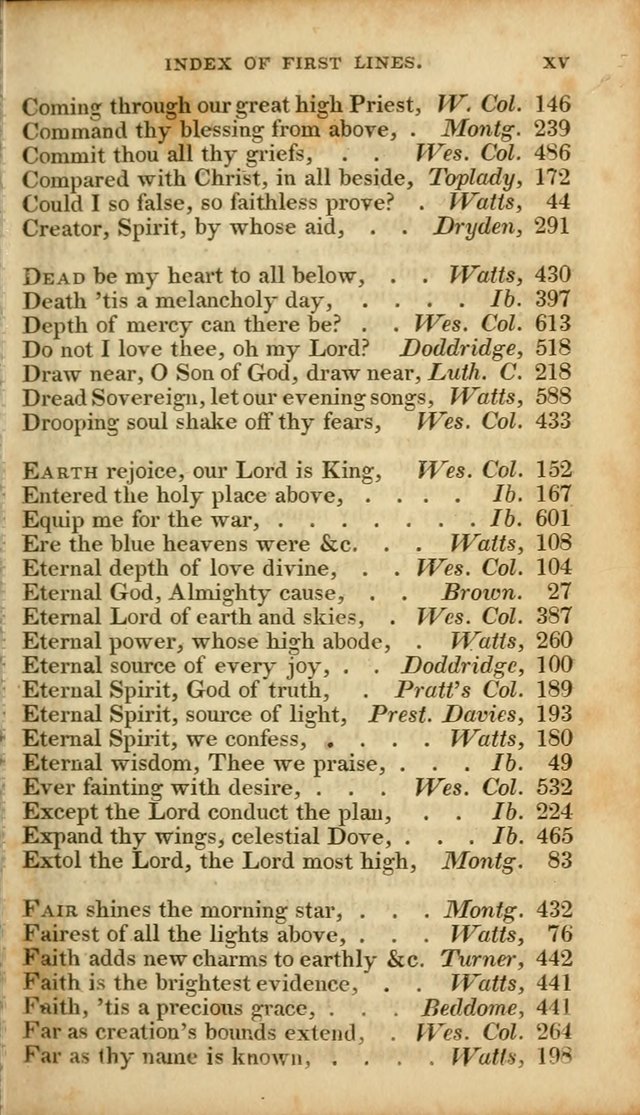 Hymn Book of the Methodist Protestant Church. (2nd ed.) page xxi