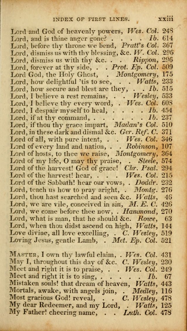 Hymn Book of the Methodist Protestant Church. (2nd ed.) page xxix