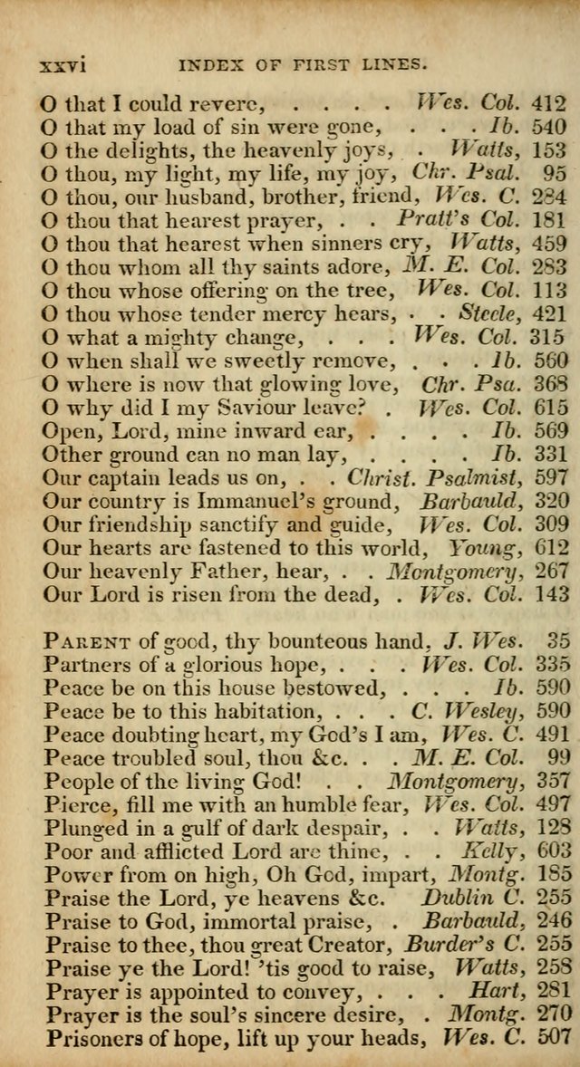 Hymn Book of the Methodist Protestant Church. (2nd ed.) page xxxii