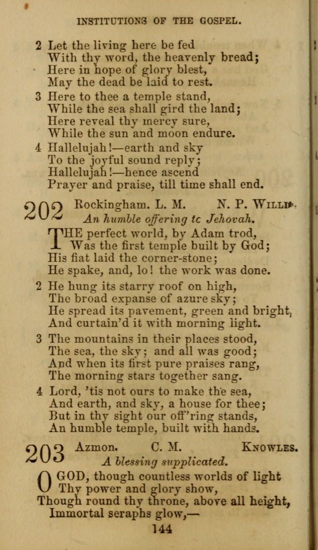 Hymn Book of the Methodist Protestant Church. (11th ed.) page 146