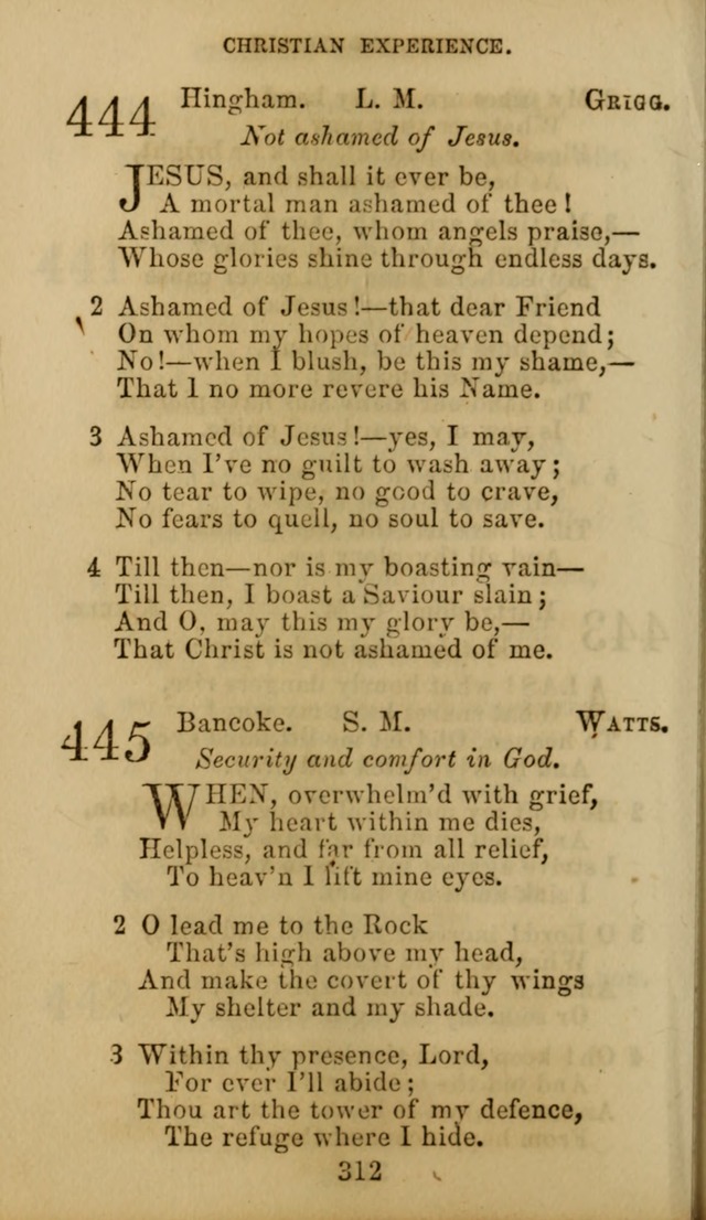 Hymn Book of the Methodist Protestant Church. (11th ed.) page 314