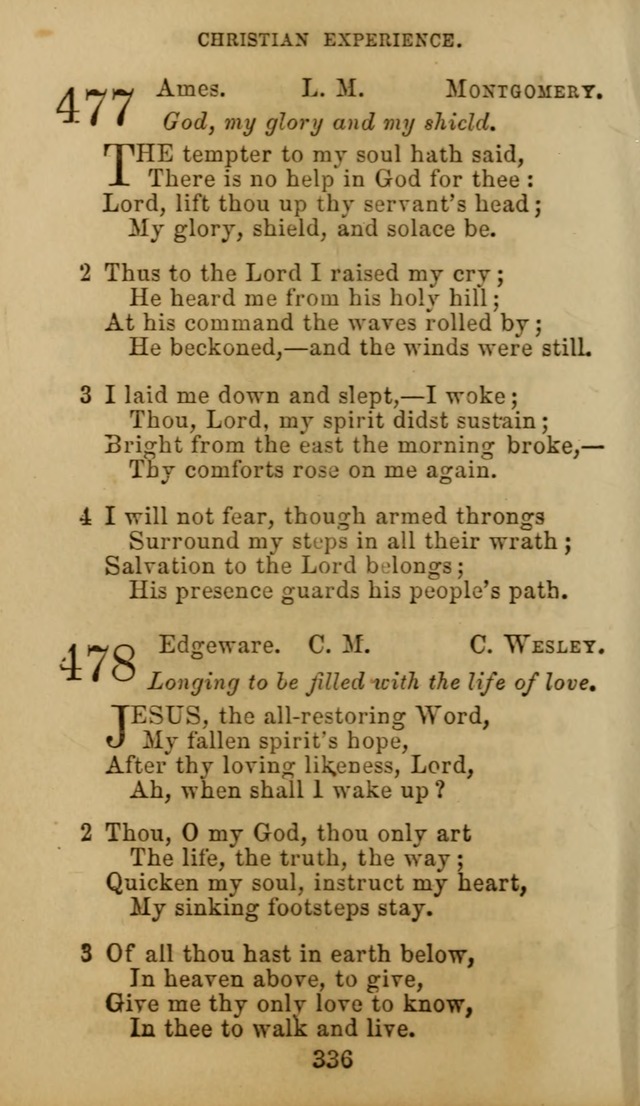 Hymn Book of the Methodist Protestant Church. (11th ed.) page 338