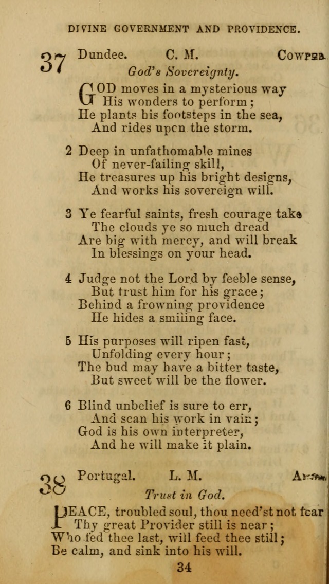Hymn Book of the Methodist Protestant Church. (11th ed.) page 36